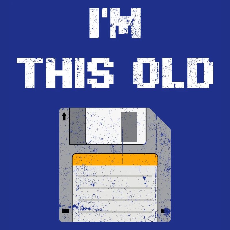 Retro Floppy Disk Era Tee