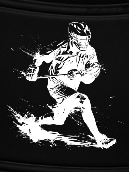 Lacrosse Junge Zeichnung