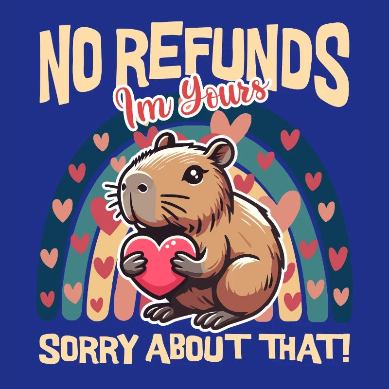 No Refund, I'm Yours Capybara