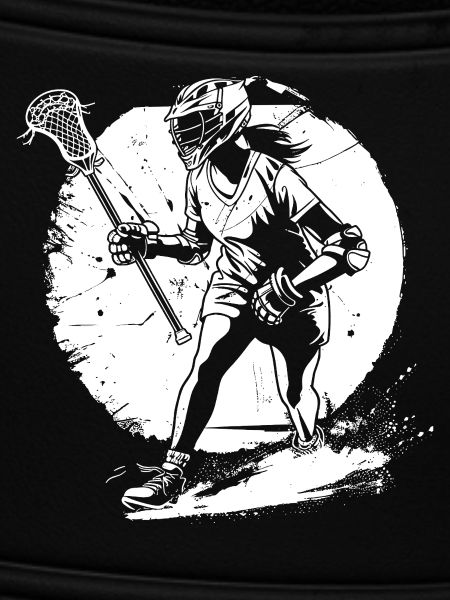 Lacrosse Player Sketch