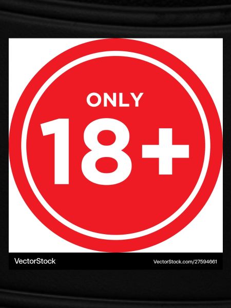 Adults Only 18+ Design