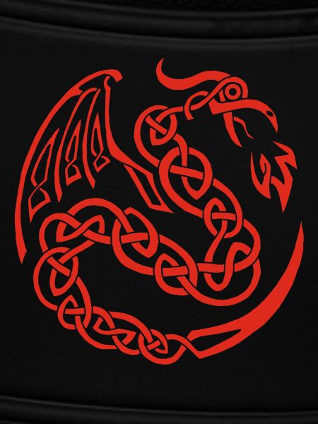 Red Celtic Dragon