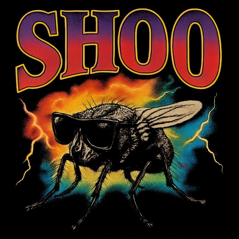 Shoo Fly Funny Hate Flies Shoo Fly