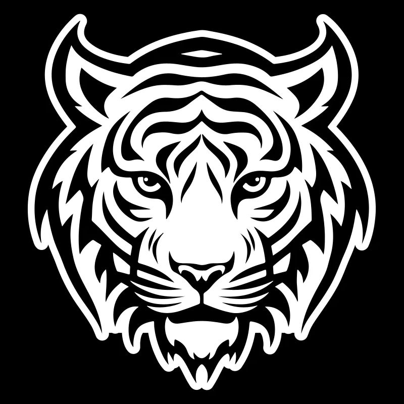 Tiger Kopf