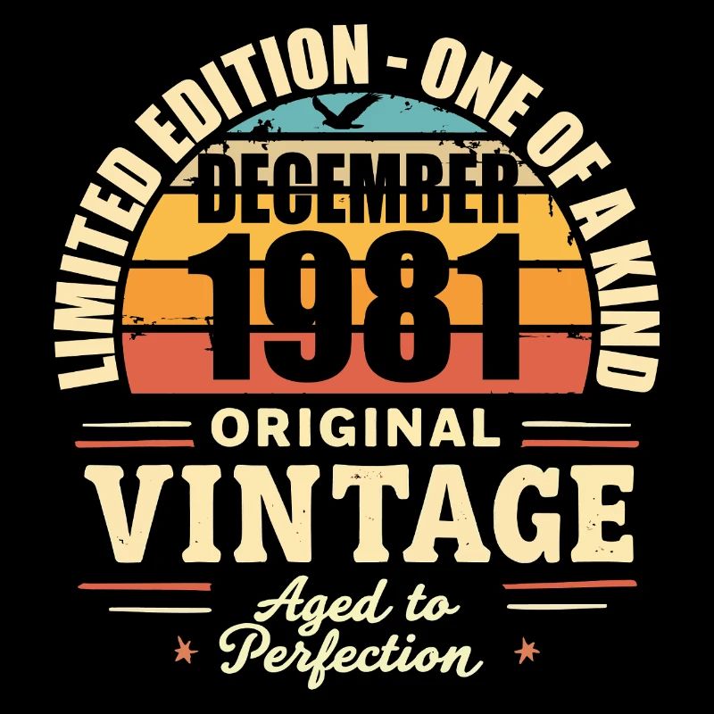 fête d anniversaire décembre 1981 - december 1981