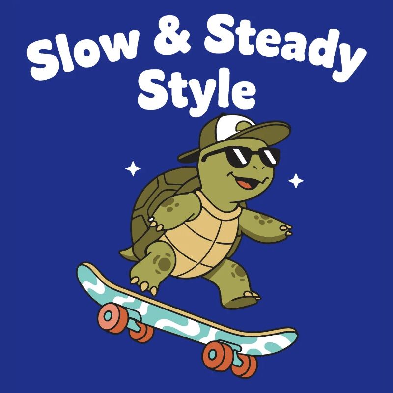 Langzame Skate Turtle