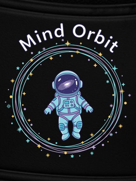 Astronaut im Gedanken-Orbit