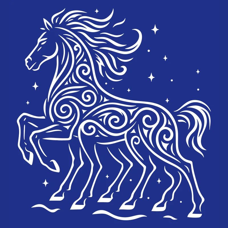 Rauhnächte Odins Pferd Sleipnir - Wilde Jagd