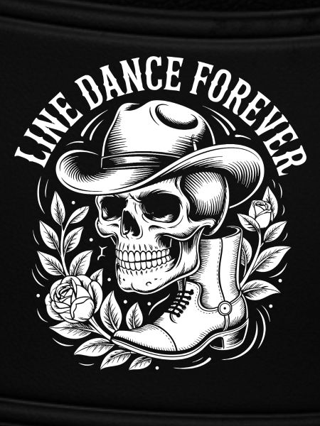 Line Dance Skull Western
