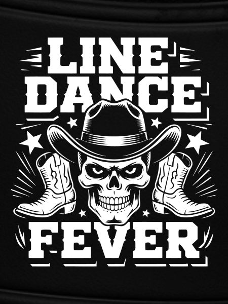 Line Dance Fever Skull