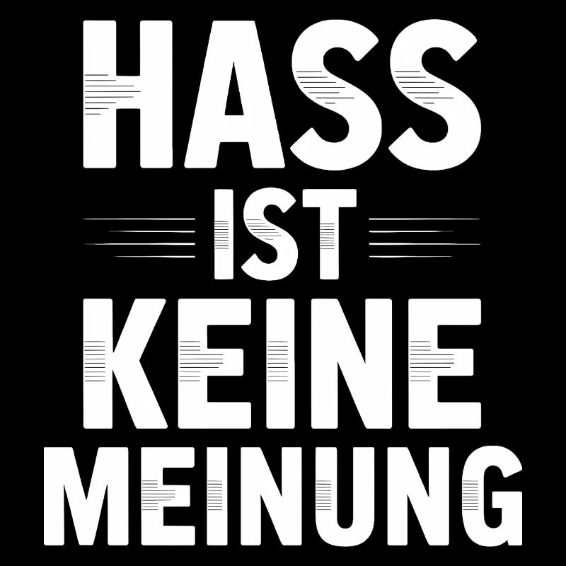Hass ist keine Meinung - Antifa Tee
