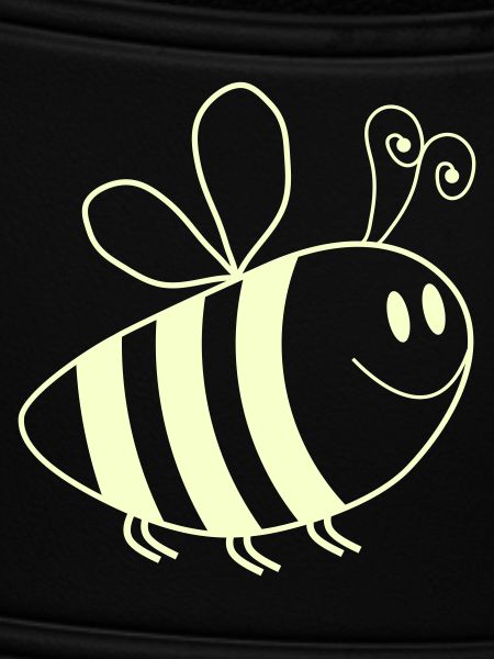 Smiling Bees Pattern