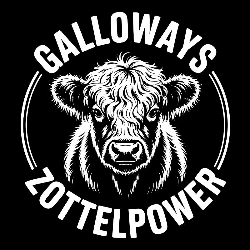 Tête de bœuf de Galloway