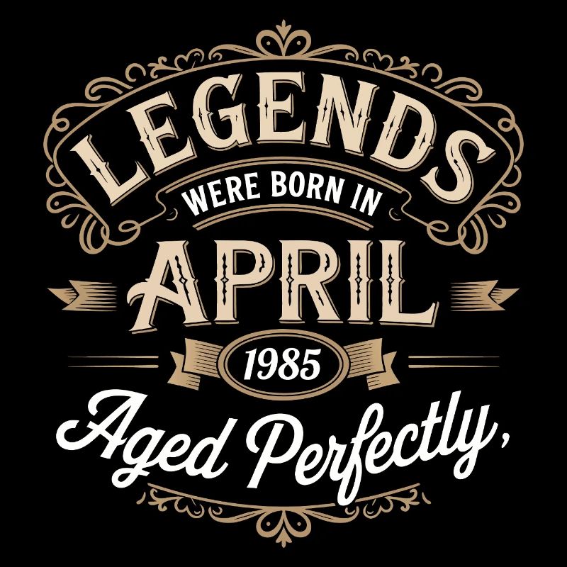April 1985 Geburtstagsgeschenk Großartig seit April