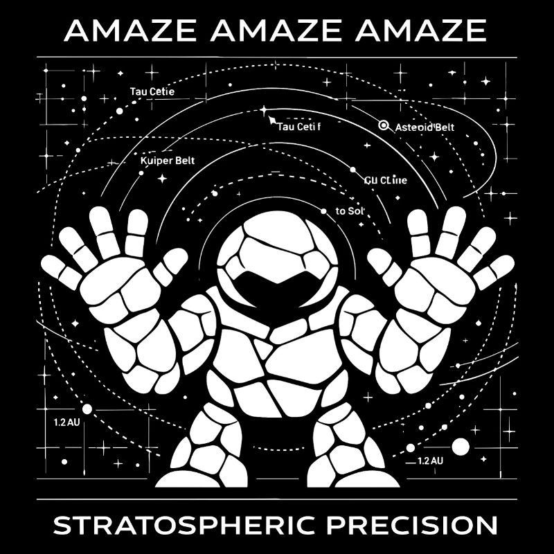 AMAZE Stratospheric Precision Rocky Astronaut