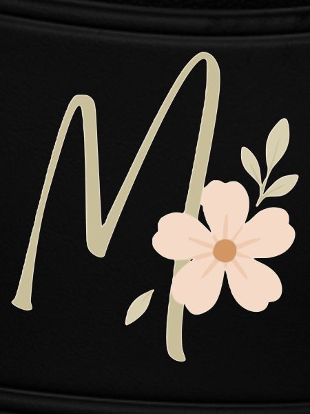 Pastellflorales M-Monogramm