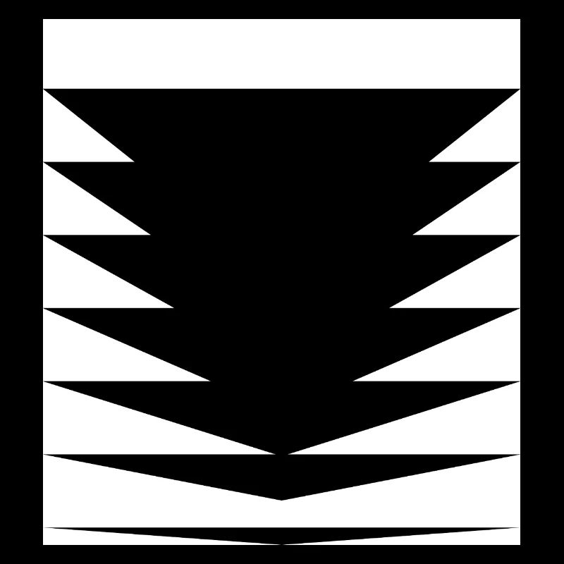 Motif de triangles noirs