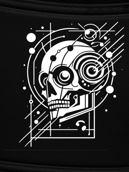 Cybernetic Skull Geometry