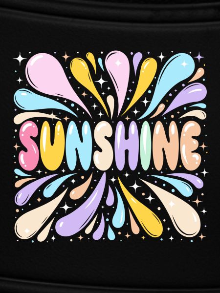 Retro-Pastell-Sonnenschein