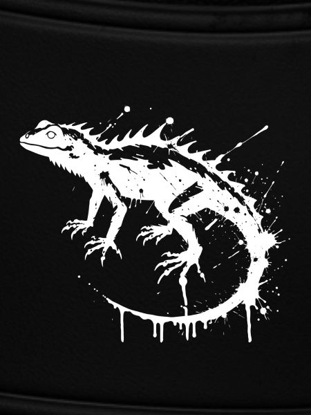 Leguan-Tintenspritzer