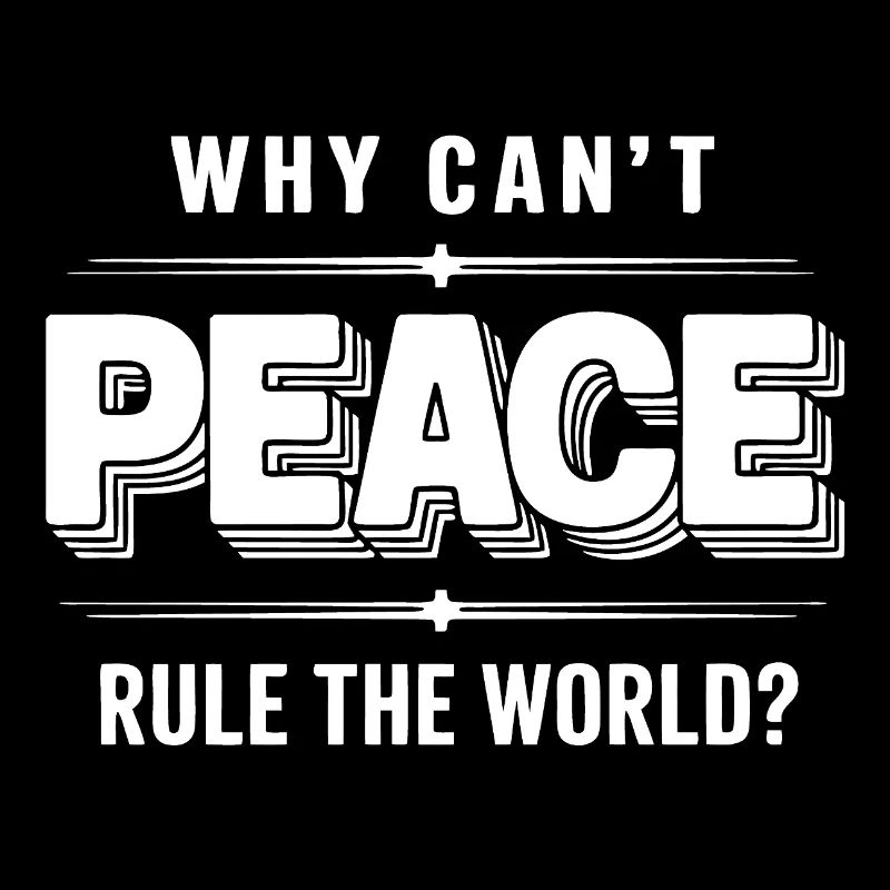 Strong Message Shirt – Love, Peace, Harmony