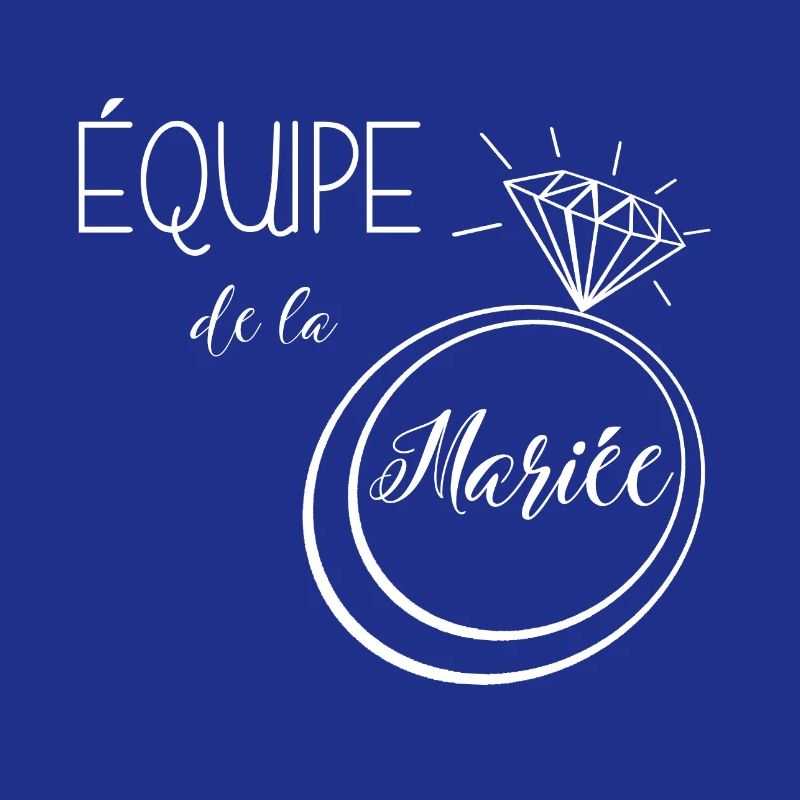 équipe de la mariée