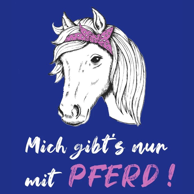 Mich gibts nur mit Pferd Mädchen Reiten Geschenk
