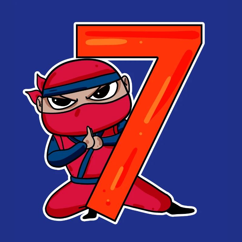 Fils Ninja de 7 ans