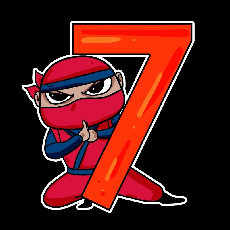 Fils Ninja de 7 ans
