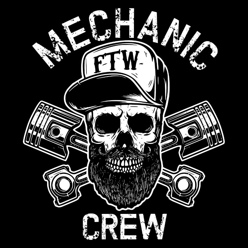 MECHANIC CREW - Skull - FTW
