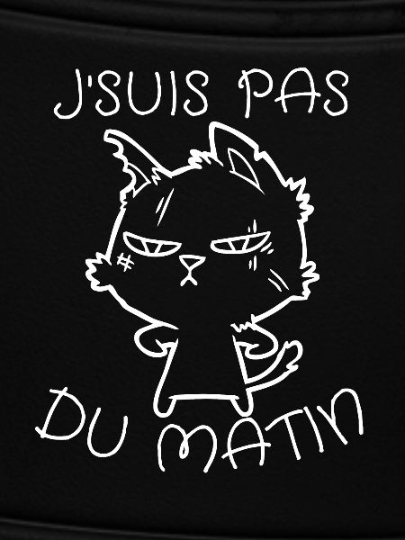 Chat Bougon Matinal