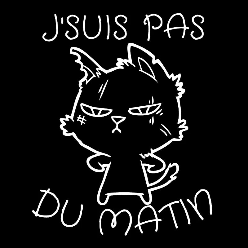 Chat Bougon Matinal