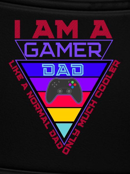 Gamer Dad Triangle Pride