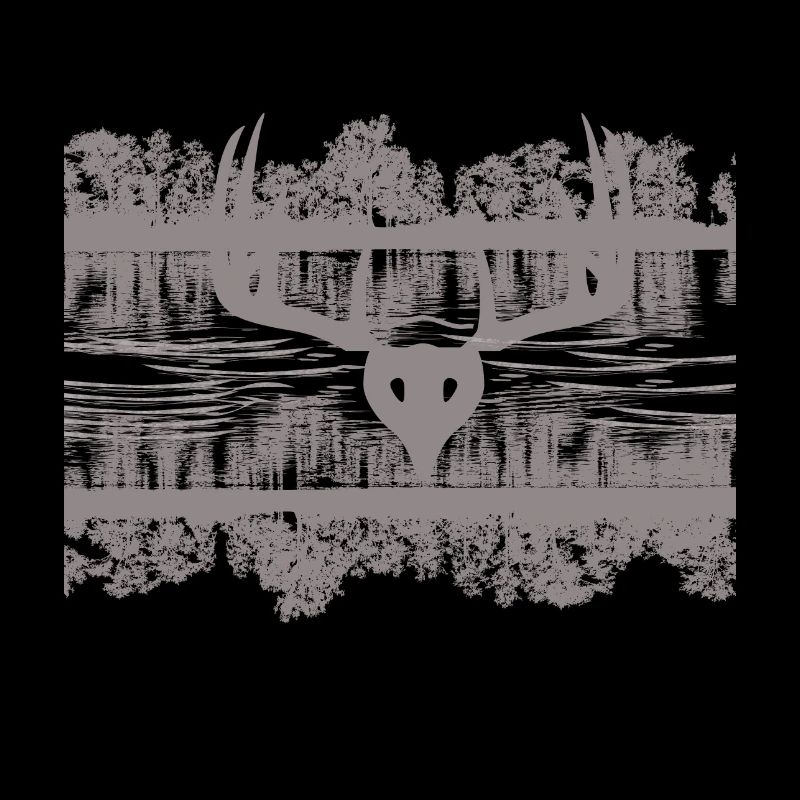 Wildlife Reflections Silhouette Design