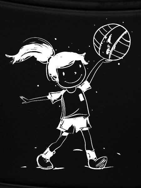 Volleyballerin Mädchen