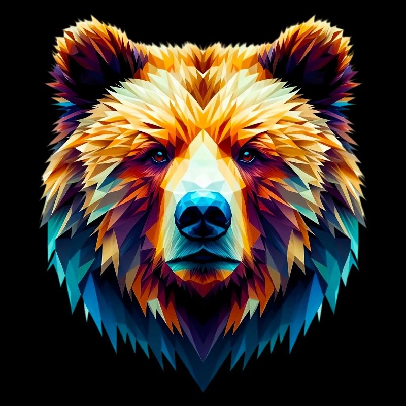 Polygonaler Bär
