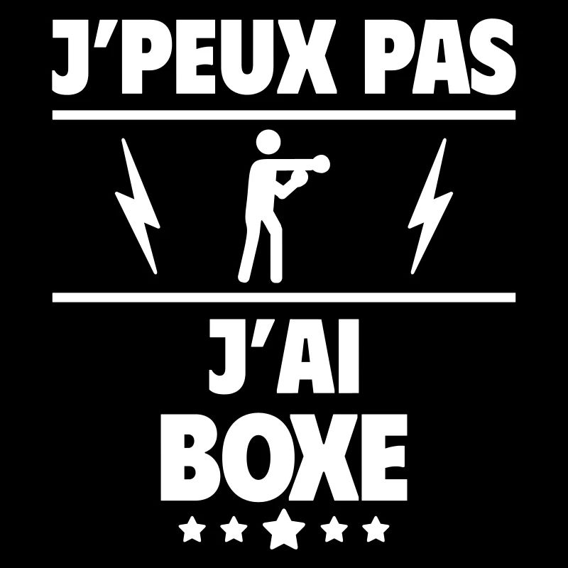 J'peux pas j'ai boxe, boxeur, boxeuse, cadeau noël