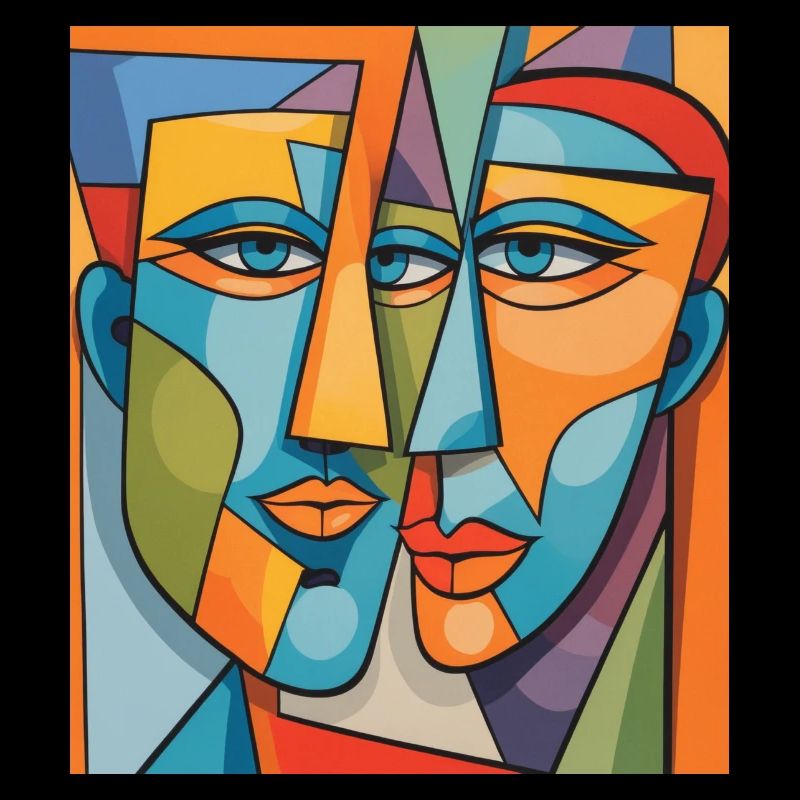Portrait abstrait