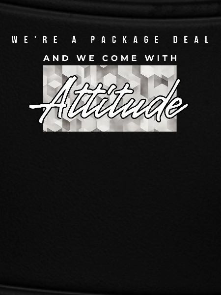 Attitude Geometric Logo Tee