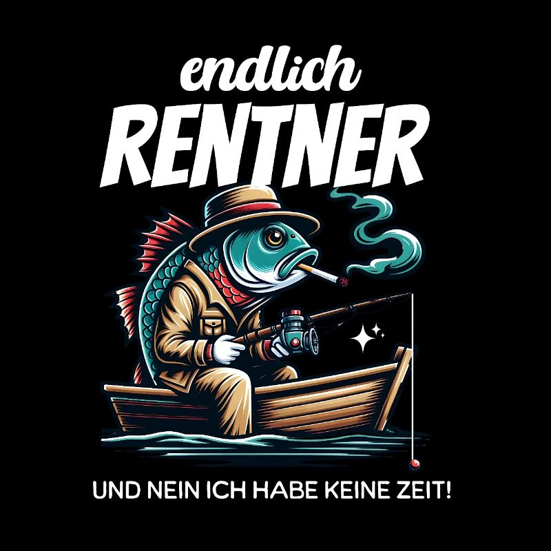 Angler Rentner Geschenk zum Abschied