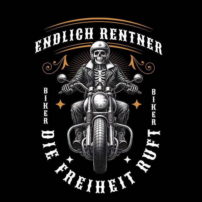 Endlich Rentner Motorrad Geschenk