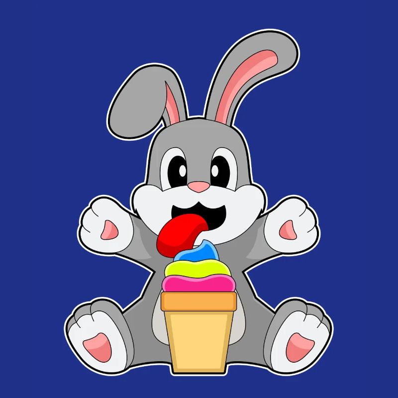 Hase Eisbecher