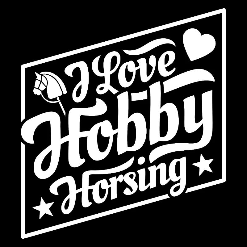 Ik hou van Hobby Horsing - Hart - Hobby