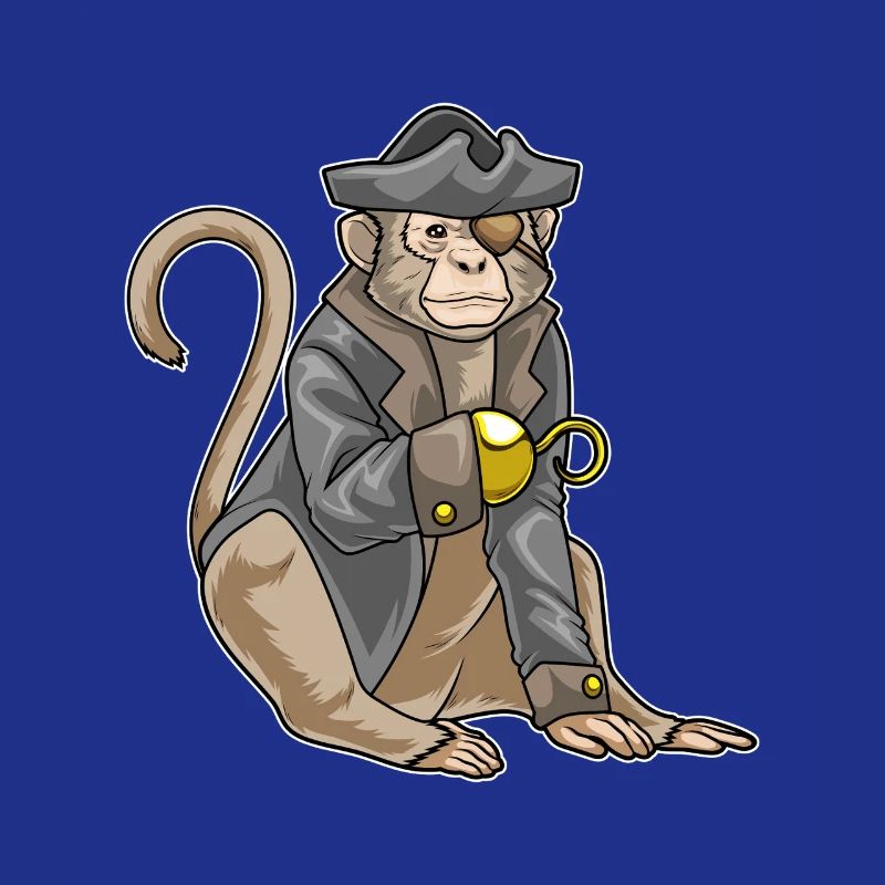 Monkey Pirate Hook Hand