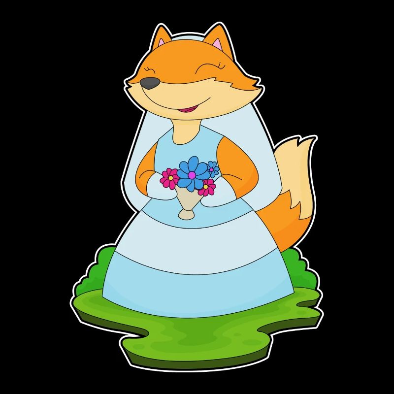 Fuchs Braut Schleier Hochzeit