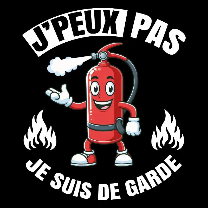 I Can't I'm Guard Gift Humor Firefighter