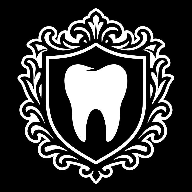 Symbole de la dent Armoiries