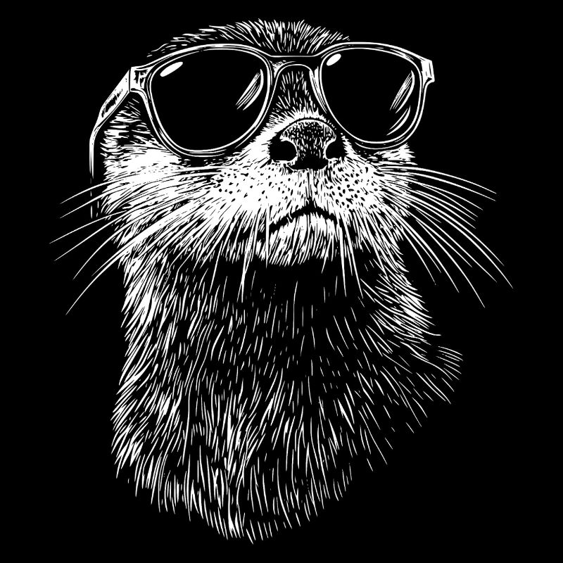 Cool Otter Sonnenbrille Sommer Strand