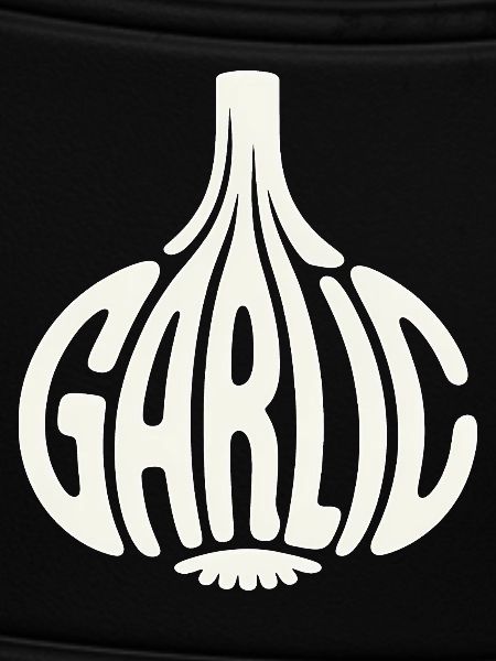 Knoblauch - Cool Vegetable Logo