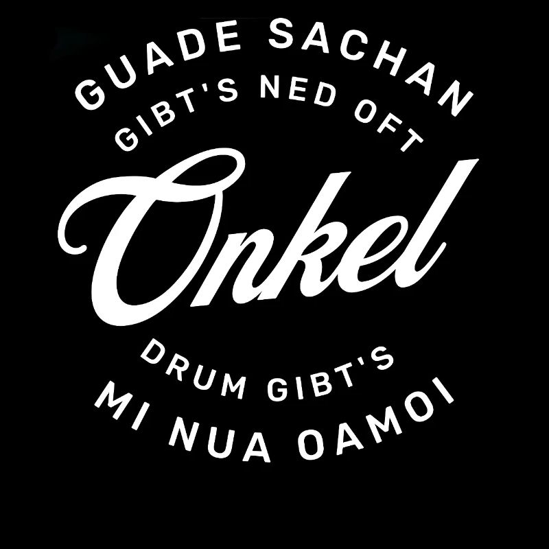 Guade Sachan gibt' ned oft drum gibts mi nur 1 Moi